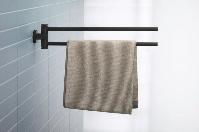 DURAVIT D-Code Handtuchhalter 2-armig schwenkbar 447 mm Chrom