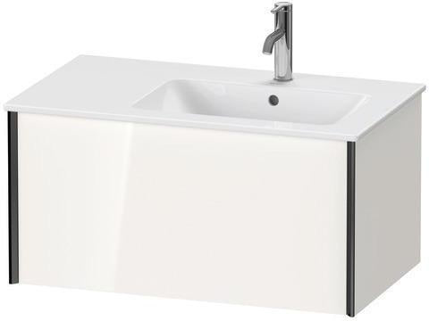 Duravit Waschtischunterbau XVIU 810 mm weiß matt mit Tip-On-Technik und Auszug