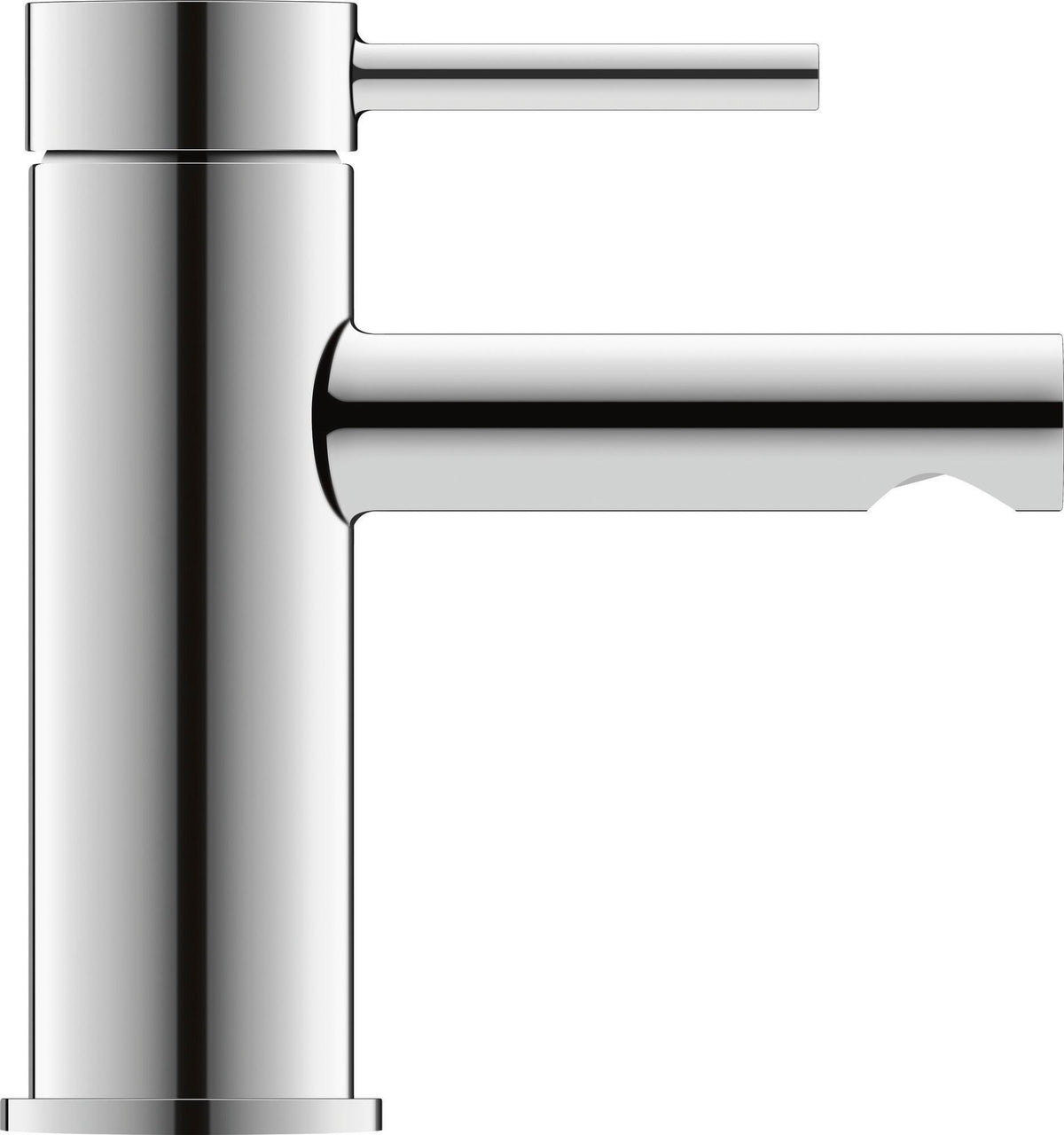 Duravit Circle Einhebel-Waschtischmischer Chrom – ohne Zugstange, 100 mm Auslauf, Keramikmischsystem