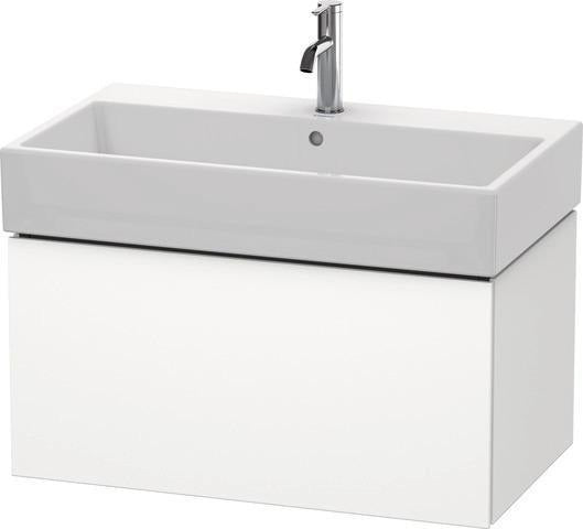 Duravit L-Cube Waschtischunterbau 784 mm taupe supermatt mit Tip-On-Technik