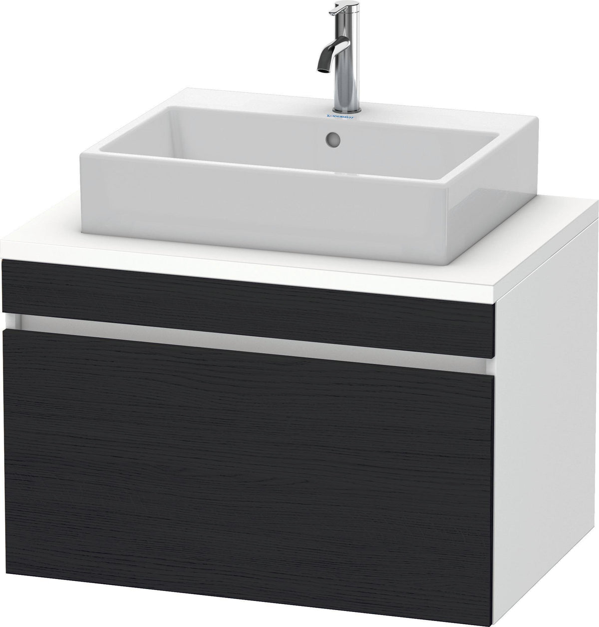 DURAVIT DuraStyle Konsolenunterschrank 800 mm betongrau matt mit 1 Auszug