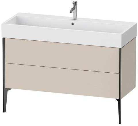 Duravit Waschtischunterbau XVIU 1184x734x454mm 2 Auszüge Programm Charisma taupe seidenmatt