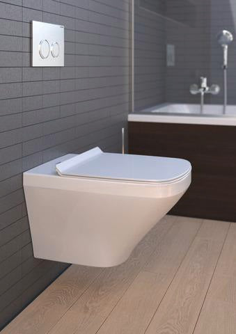 Duravit Wand-WC-Set DuraStyle 370x540mm weiß mit WC-Sitz und Absenkautomatik