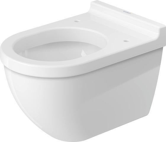 DURAVIT Wand-WC Starck 3 540 mm Tiefspüler mit Durafix, weiß