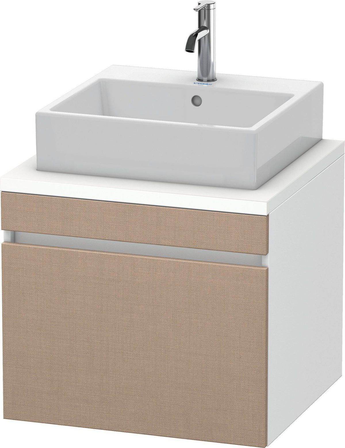 DURAVIT DuraStyle Konsolenunterschrank 600 mm betongrau matt – 1 Auszug, wandhängend