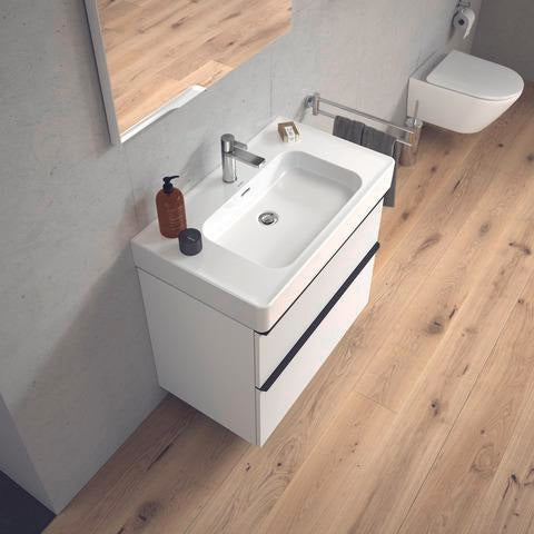 DURAVIT Soleil by Starck Möbelwaschtisch 600 mm Weiß mit Überlauf und 1 Hahnloch
