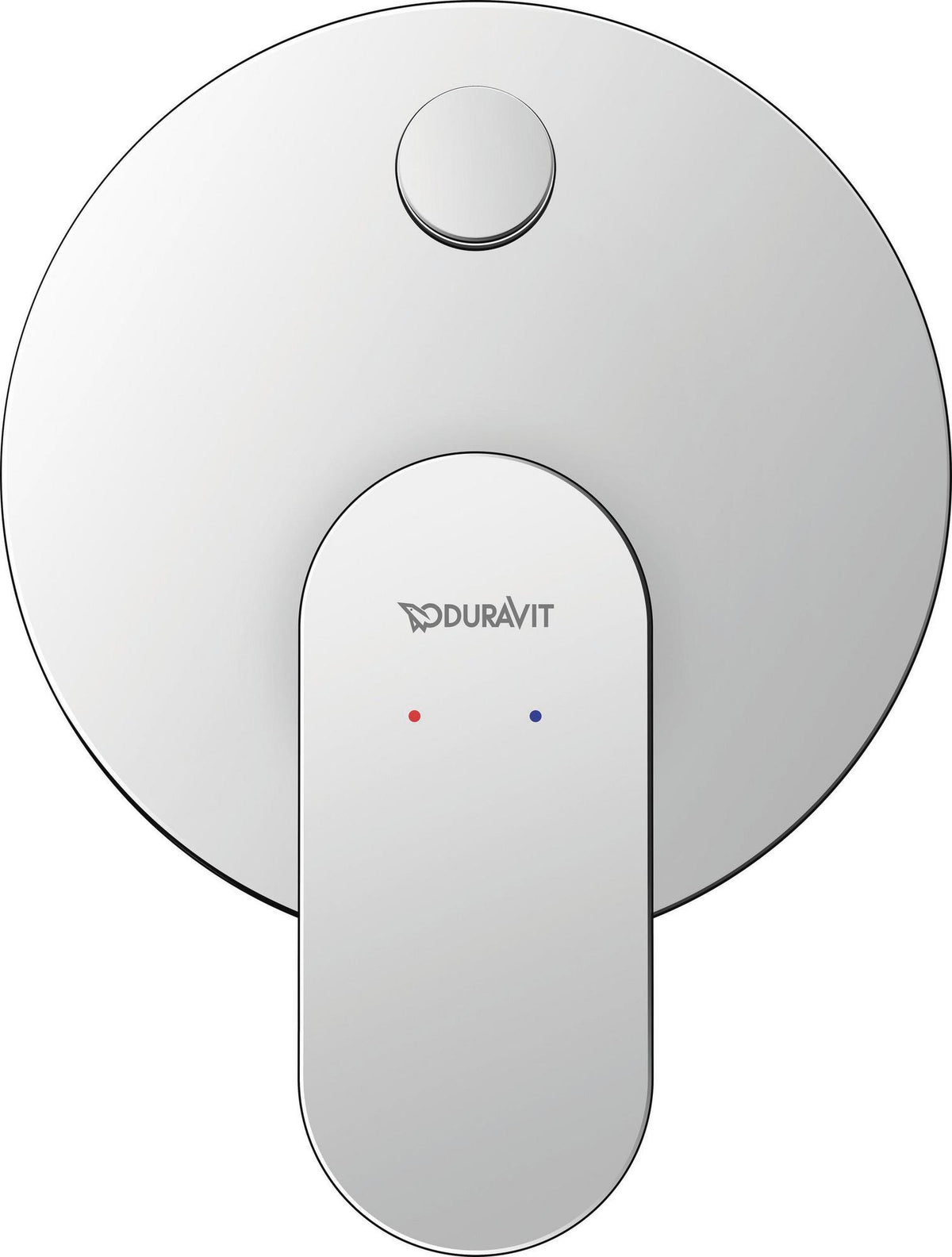 Duravit Wave Einhebelmischer Unterputz Set mit Keramikmischsystem und Umsteller, Chrom