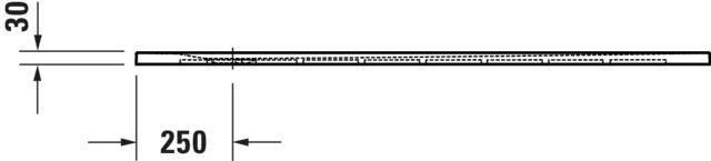 Duravit Sustano Duschwanne 1400x800x30 mm Mineralguss hellgrau matt – rechteckig, bodenbündig, mit Rutschhemmung