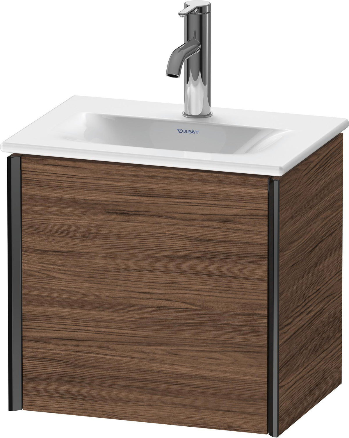 DURAVIT XViu Waschtischunterbau 1 Tür 397x430x310 mm Nussbaum dunkel matt
