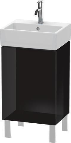 DURAVIT L-Cube Waschtischunterbau 593x434x341 mm, amerikanisch nussbaum, Anschlag links, für Vero Air
