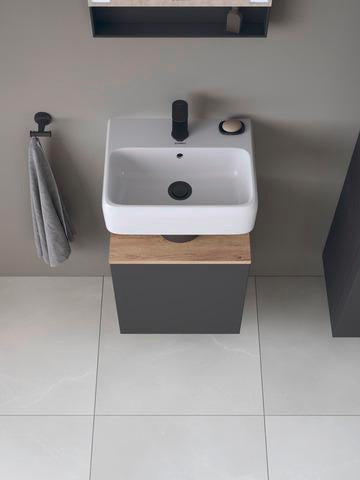 DURAVIT Wave Einhebel-Waschtischmischer S mit Zugstange, Gold Poliert, 95 mm Ausladung