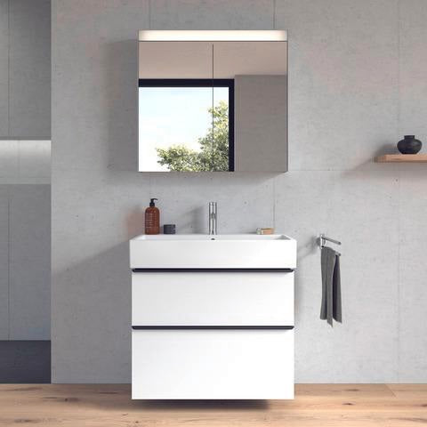 DURAVIT Vero Air Waschtisch 800 mm, weiß, mit Überlauf & Hahnlochbank