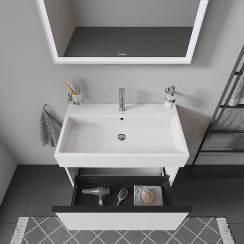 DURAVIT Vero Air Waschtisch 800 mm, weiß, mit Überlauf & Hahnlochbank
