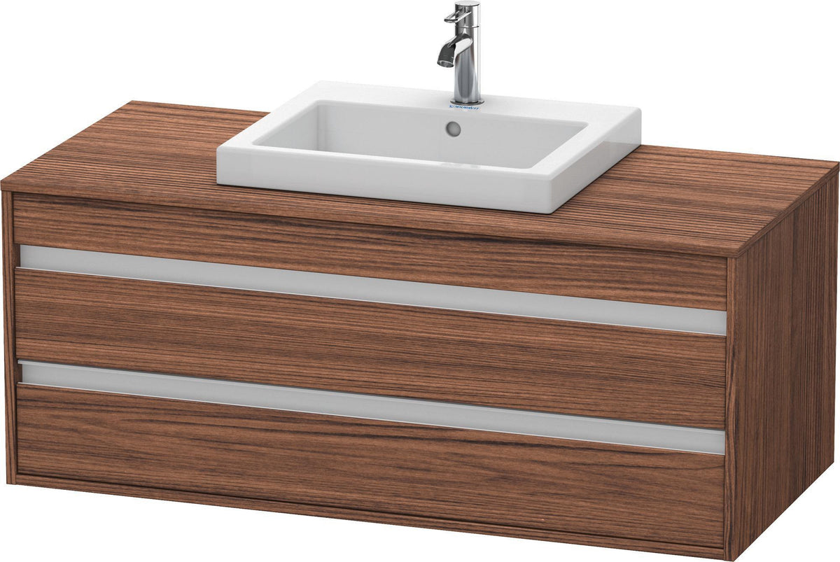DURAVIT Ketho Waschtischunterbau wandhängend 1200 mm, 2 Schubkästen, weiß matt