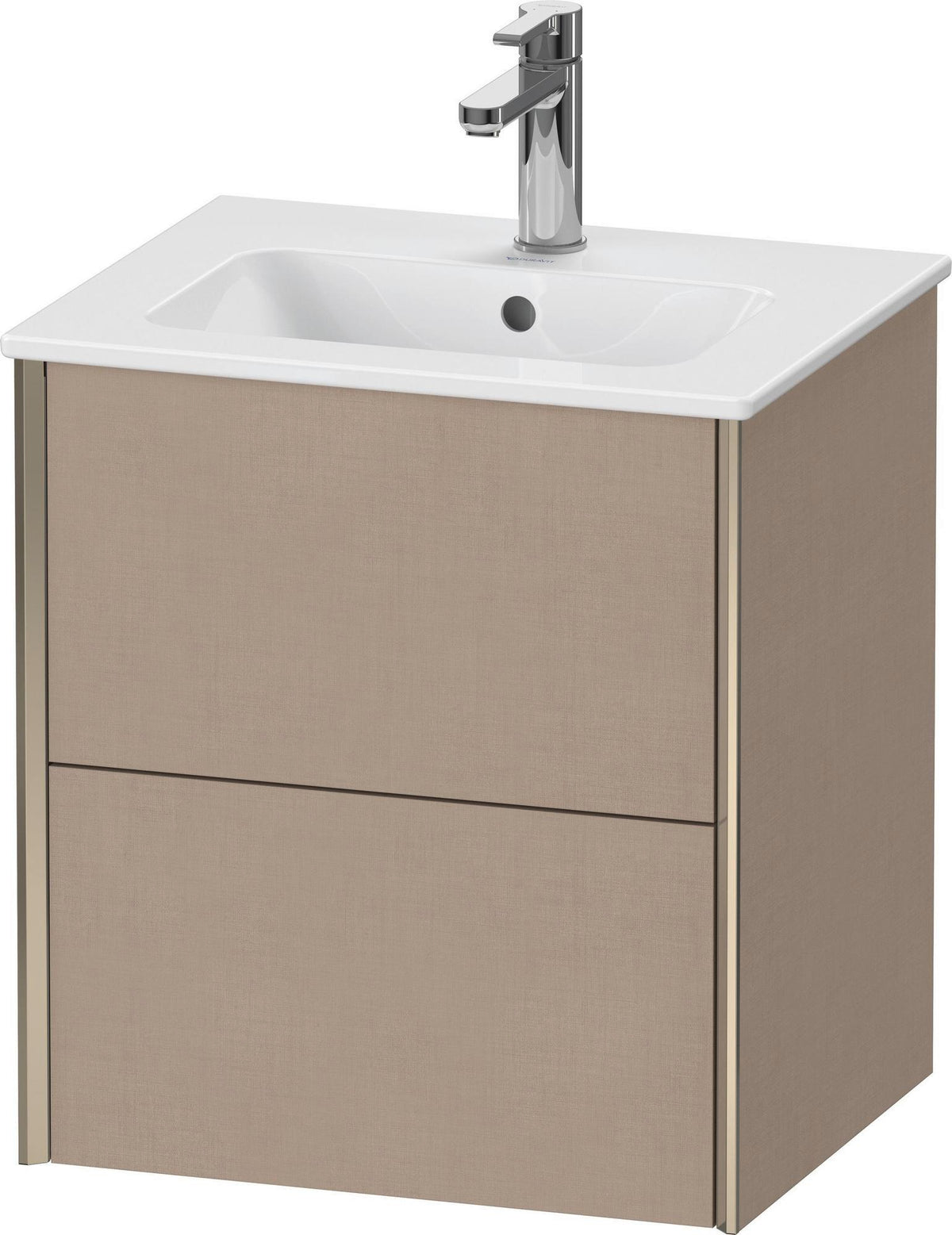 DURAVIT XViu Waschtischunterbau wandhängend 510 mm mit 2 Schubkästen und Tip-on Technik