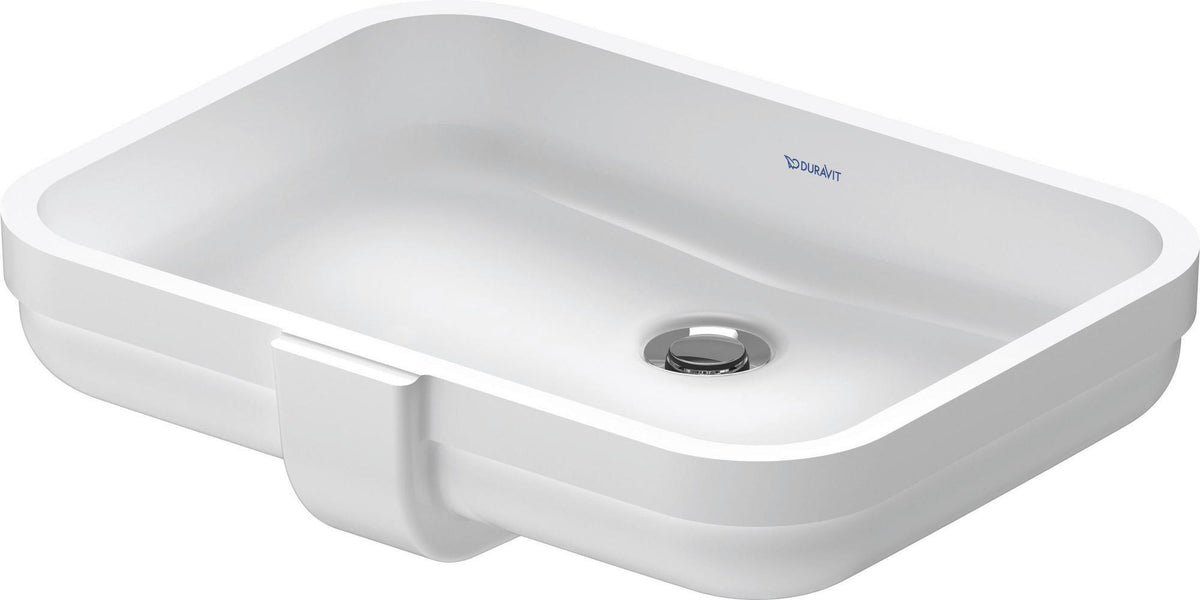 DURAVIT Einbauwaschtisch Soleil by Starck 490 mm Weiß, ohne Hahnloch, mit Überlauf