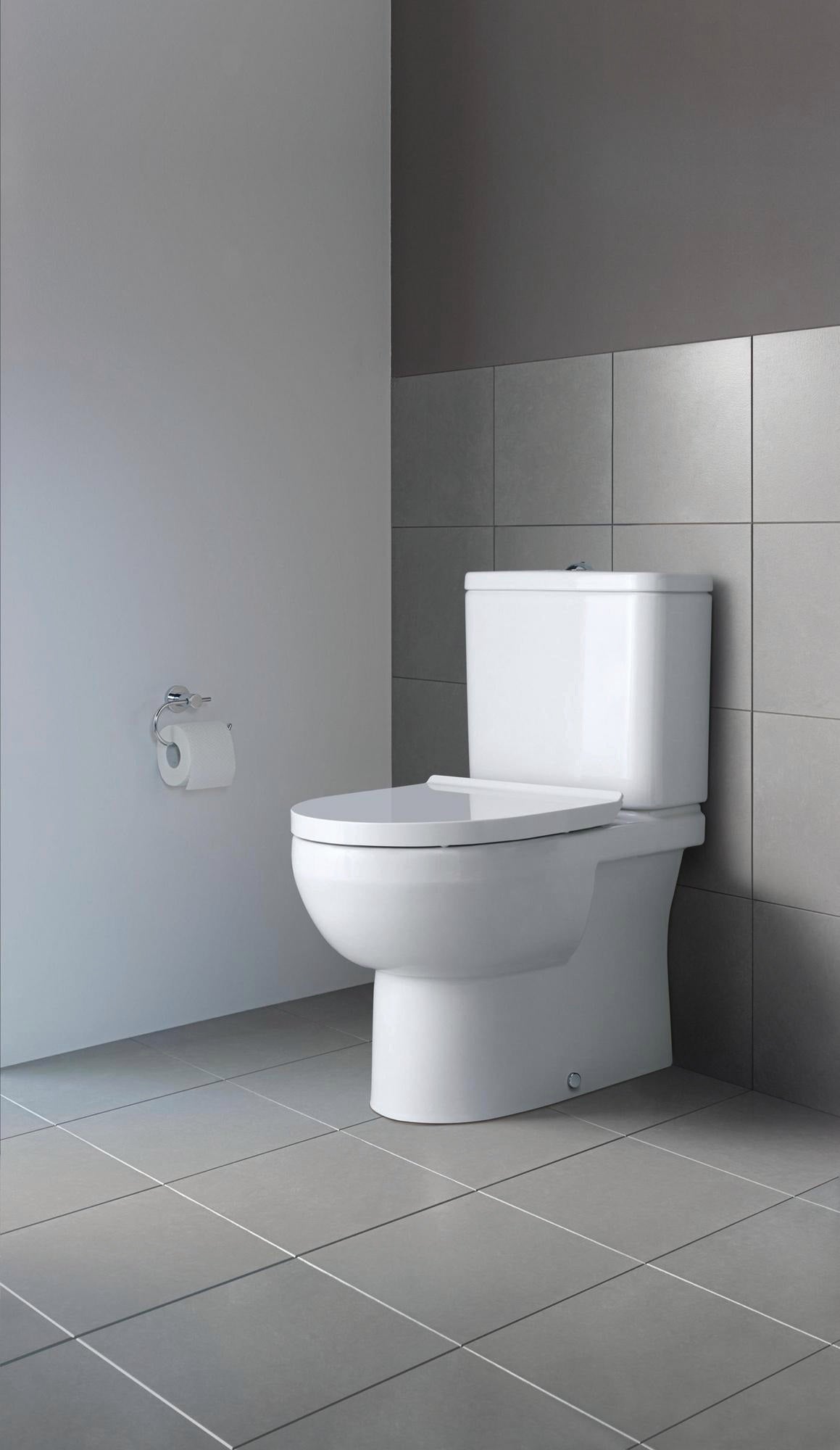 Duravit No.1 Spülkasten Weiß 390x170mm Dual Flush Anschluss unten links