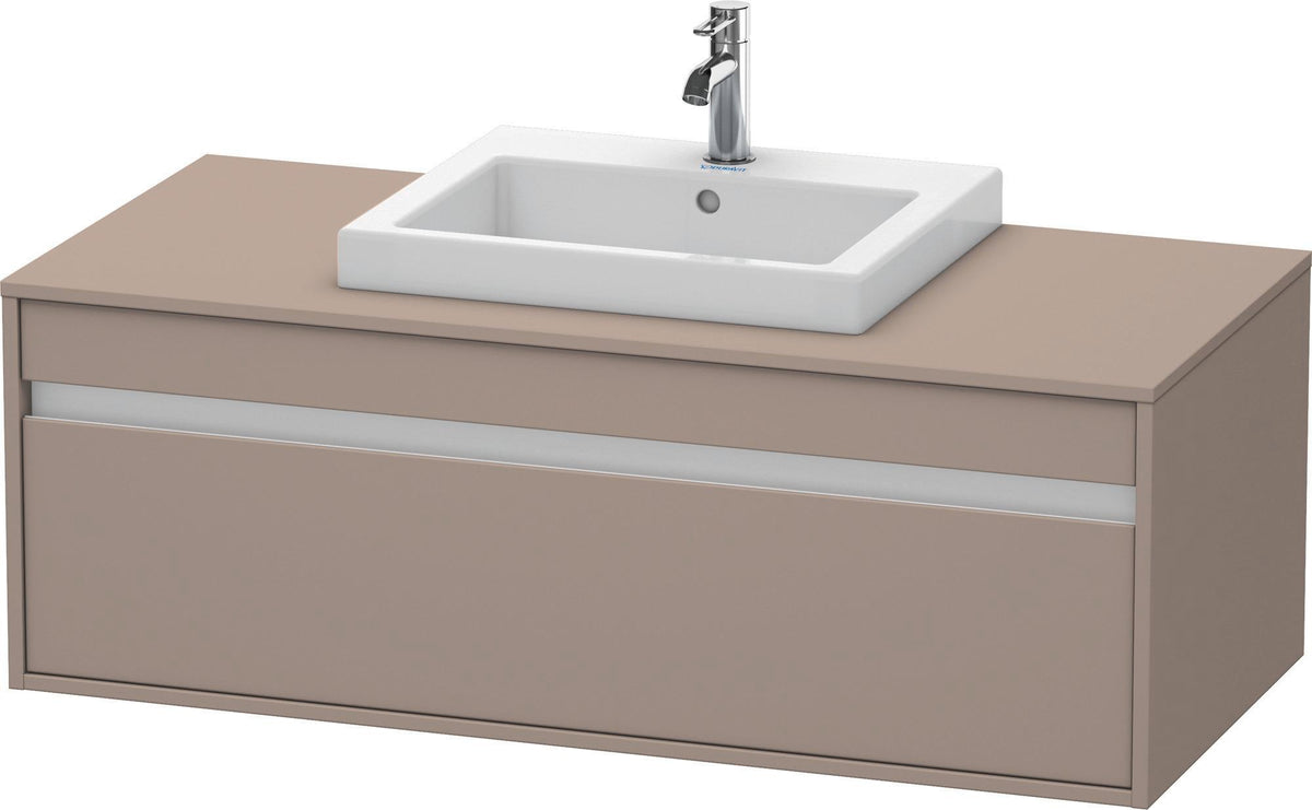 DURAVIT Ketho Waschtischunterbau wandhängend 1200 mm weiß matt mit 1 Auszug