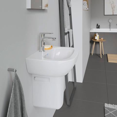 Duravit D-Code Halbsäule aus Sanitärkeramik, weiß, 215 x 213 x 280 mm, für 070545