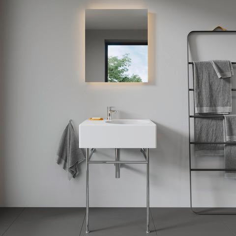 DURAVIT Design Classics Wandwaschtisch 615 mm, Becken links, mit Überlauf, weiß
