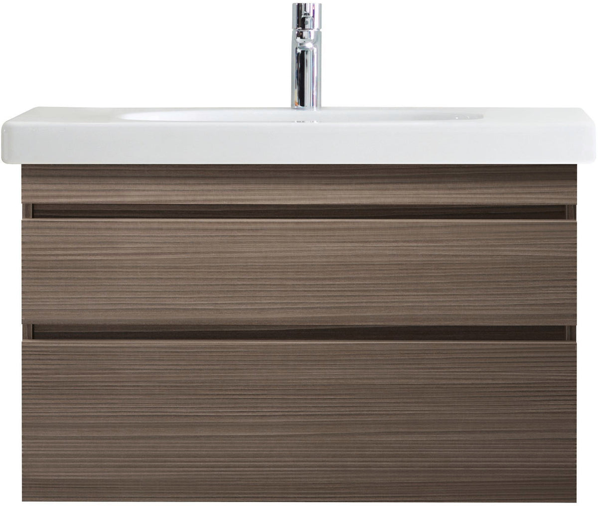 Duravit DuraStyle Möbelwaschtisch 1000 mm weiß mit Überlauf und Hahnlochbank