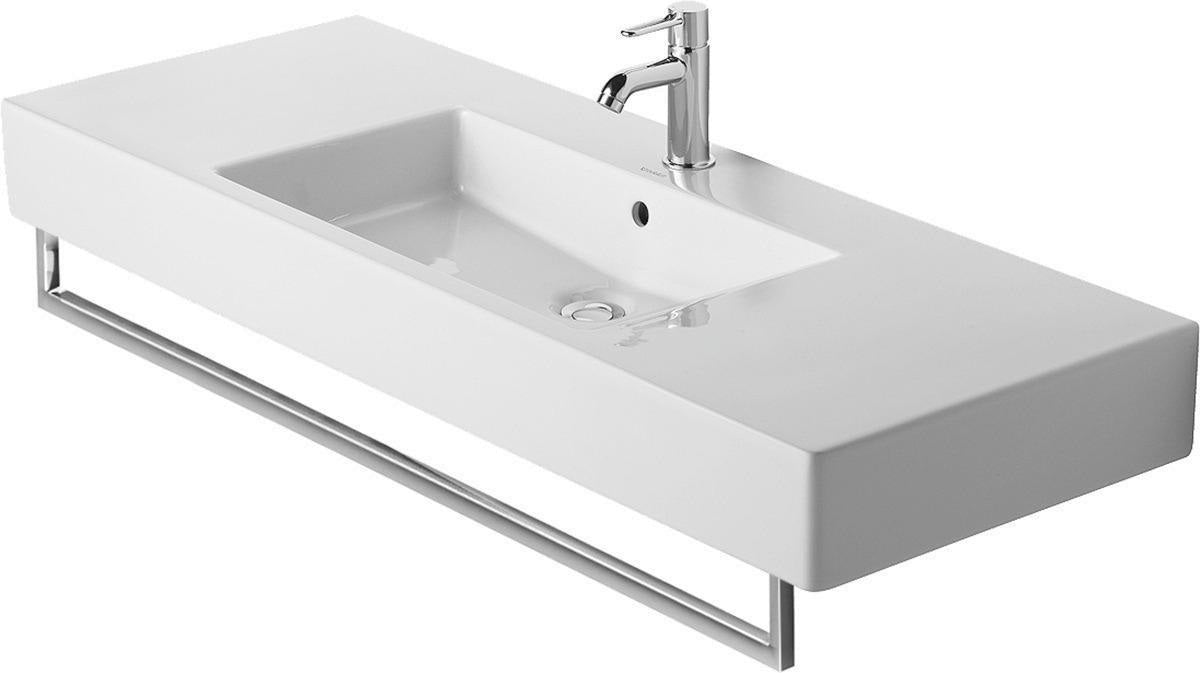DURAVIT Handtuchhalter Universal Chrom 1150 mm – Wandmontage am Waschtisch
