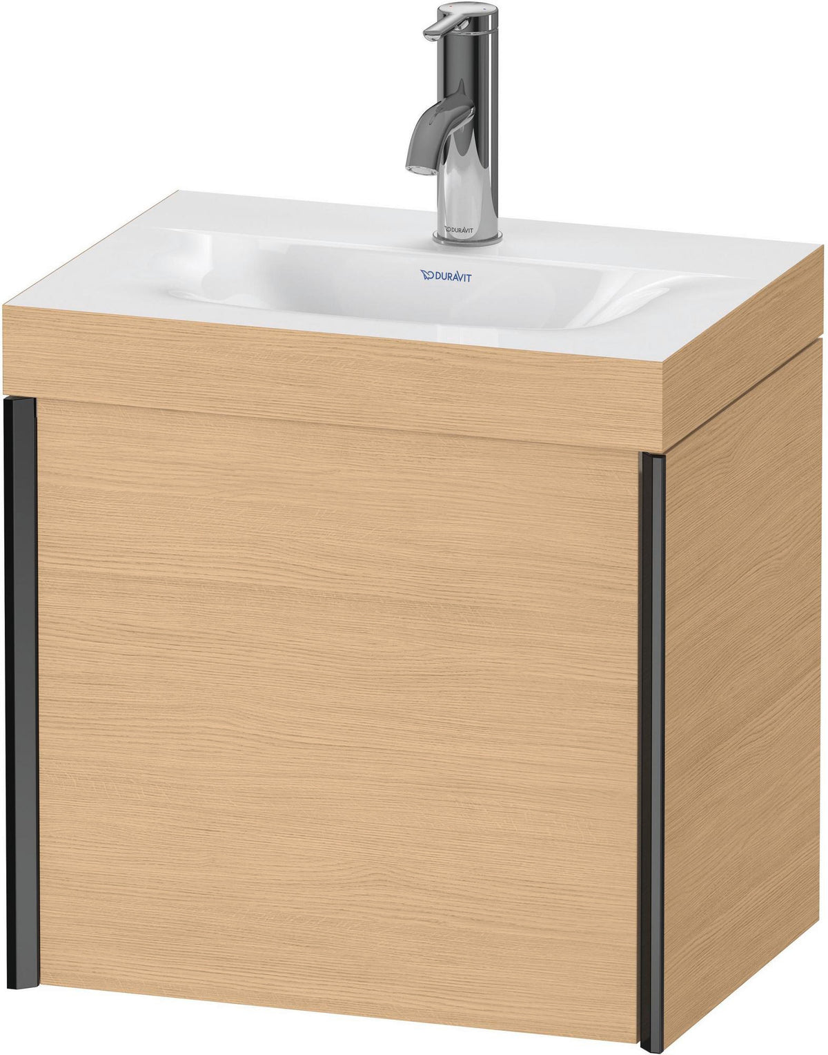 DURAVIT XViu Waschtischunterbauset c-bonded 460 mm Eiche Natur mit 1 Tür