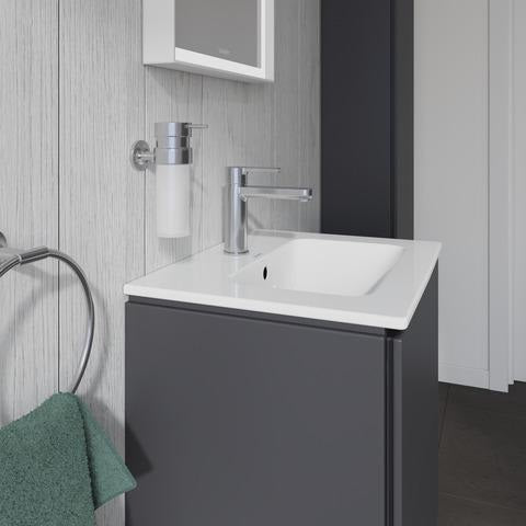 DURAVIT ME by Starck Möbelwaschtisch 530 mm, 1 Hahnloch, mit Überlauf, weiß