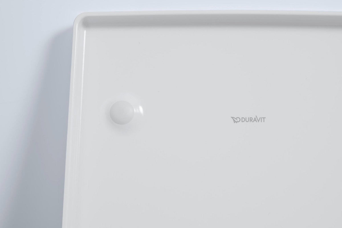 DURAVIT WC-Sitz Design Classics Viu Weiß mit Edelstahl-Scharnieren, ohne Absenkautomatik