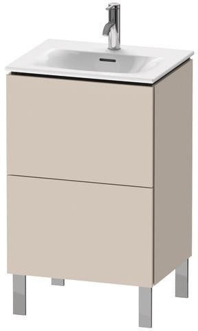 Duravit Waschtischunterbau L-Cube 704x520x421mm weiß matt mit Tip-On-Technik