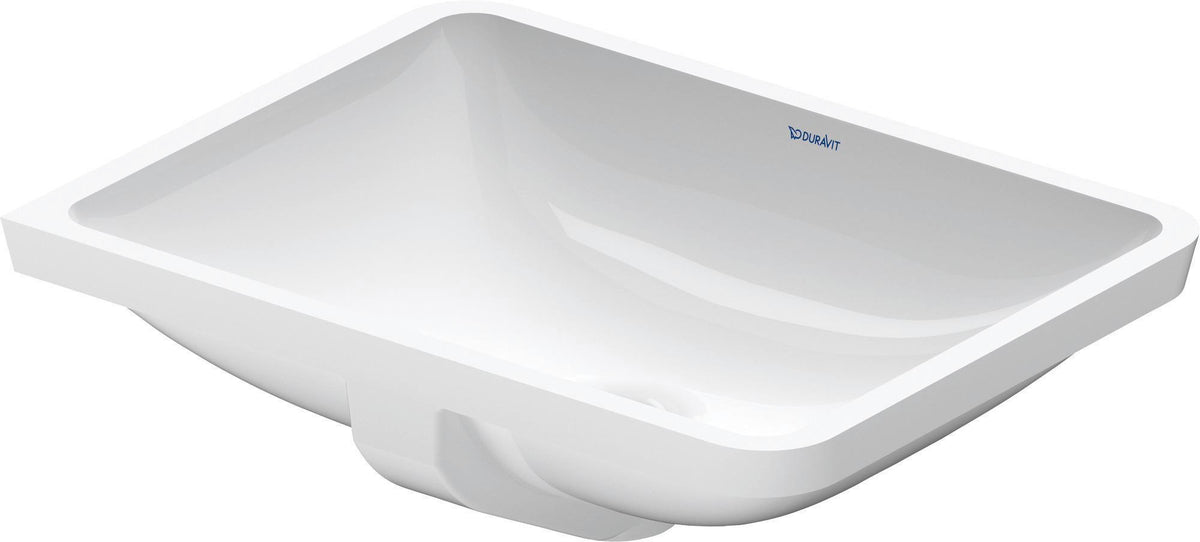 DURAVIT Einbauwaschtisch Starck 3 490 mm, mit Überlauf, WonderGliss, weiß