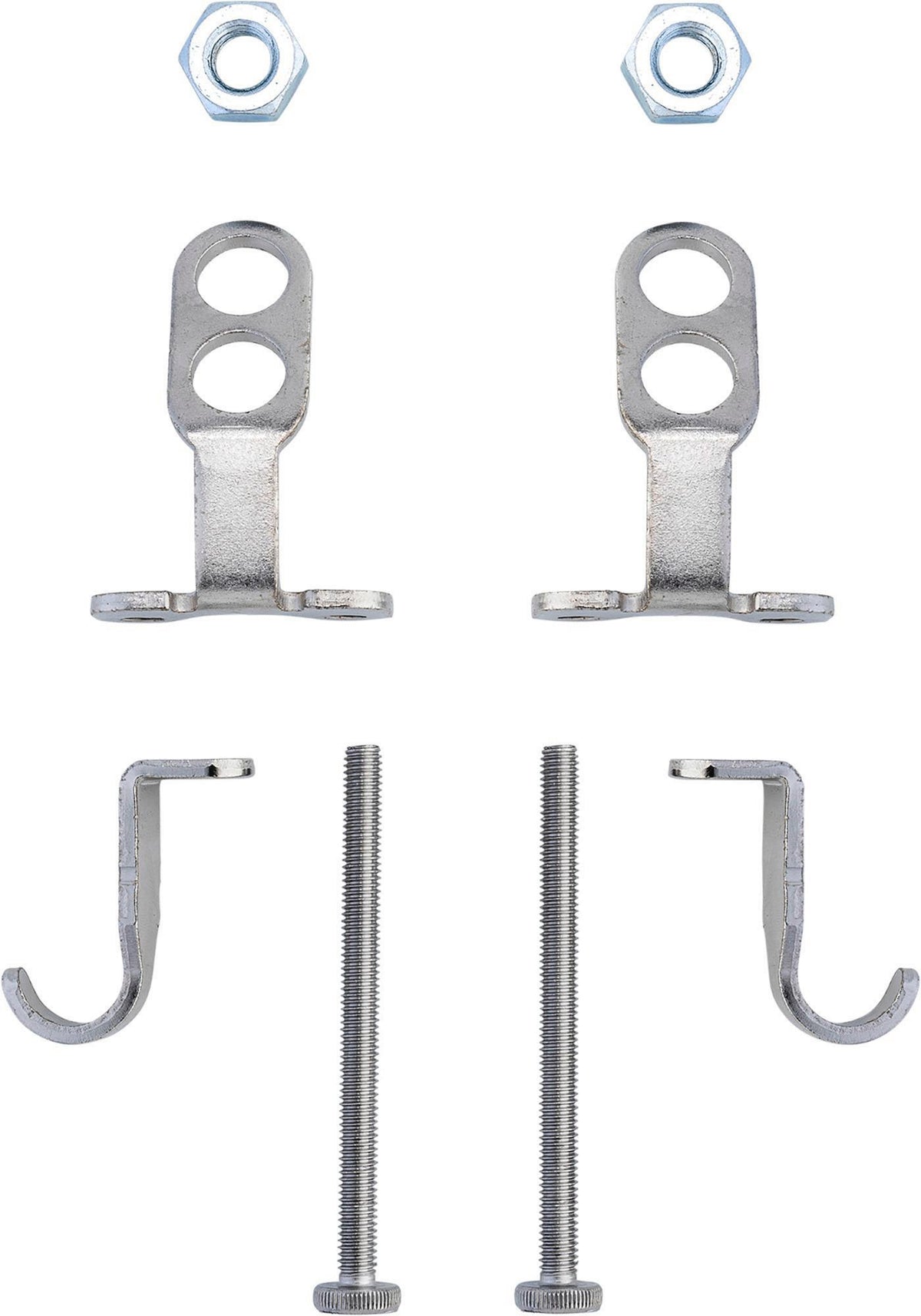 DURAVIT Schnellbefestigung Halbsäule Universal – verzinkter Stahl, 84 mm