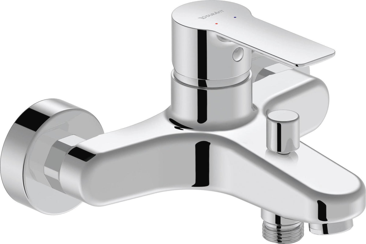 DURAVIT A.1 Einhebel-Wannenmischer Aufputz Chrom – Keramikmischsystem, DN 15, 2-löchig