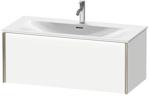 Duravit Waschtischunterbau XVIU 1010x397x480mm in Nussbaum mitte – Wandhängend, für Viu 234410