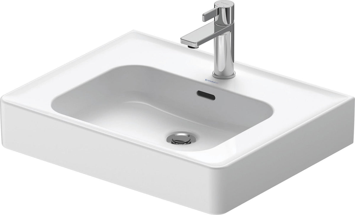 DURAVIT Soleil by Starck Möbelwaschtisch 600 mm Weiß mit Überlauf und 1 Hahnloch