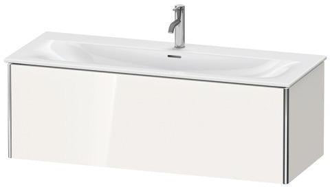 Duravit XSquare Waschtischunterbau 1210 mm für Viu 234412 – Wandhängend, Taubenblau Seidenmatt