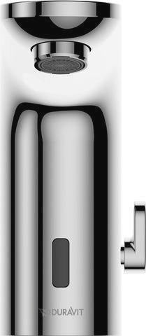 Duravit Sensor 1 Waschtischmischer elektronisch – Netzbetrieb, Chrom, 122 mm Auslauf