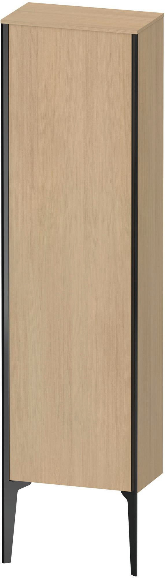 DURAVIT XViu Halbhochschrank 1330 mm Eiche matt – Wandhängend, Push-Open, Soft-Close