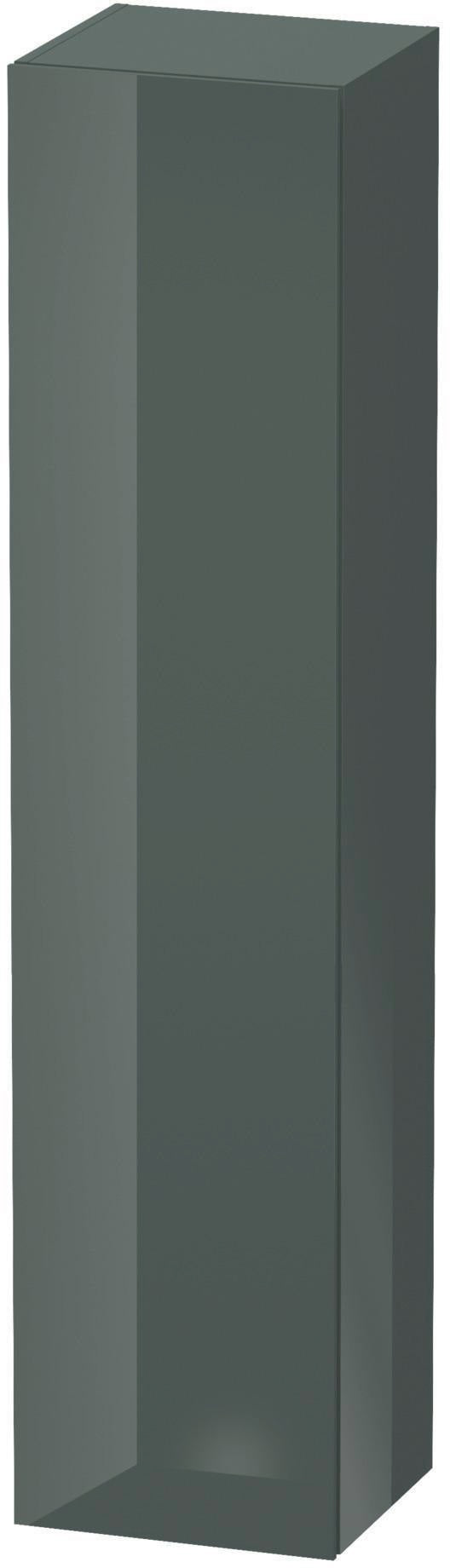 Duravit Hochschrank L-Cube 363x400x1760mm, 1 Tür, links, amerikanisch Nussbaum