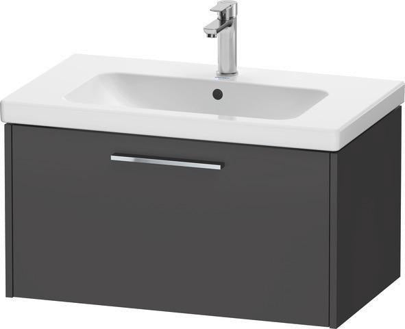 Duravit D-Code 2.0 Waschtischunterbau wandhängend 784 mm Weiß Matt mit Auszug und Soft-Close