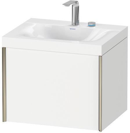 Duravit Möbelwaschtischset XViu 600x480mm mit Unterschrank und Keramikwaschtisch