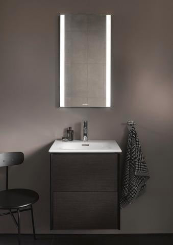 DURAVIT C.1 Einhebel-Waschtischmischer S mit Zugstange, Schwarz Matt