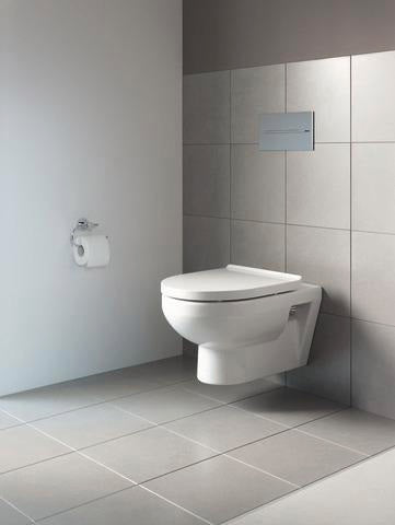 Duravit No.1 Wand-WC-Set rimless weiß inkl. WC-Sitz mit Absenkautomatik