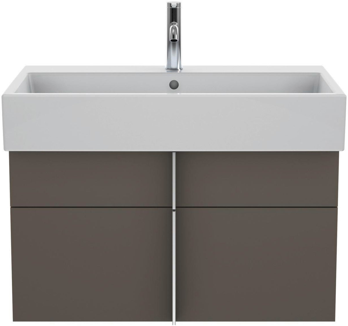 DURAVIT Vero Air Waschtisch 800 mm, weiß, mit Überlauf & Hahnlochbank