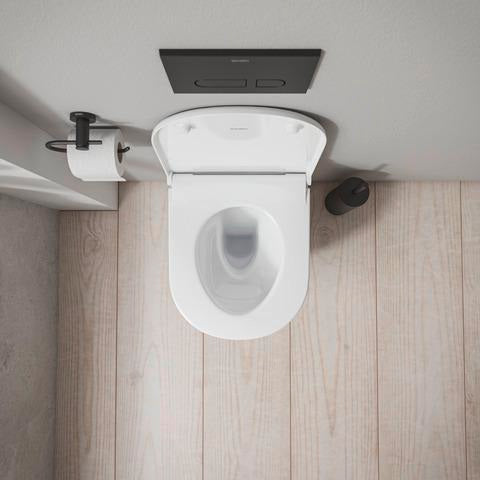 DURAVIT D-Code 2.0 Wand-WC compact 480 mm spülrandlos Weiß