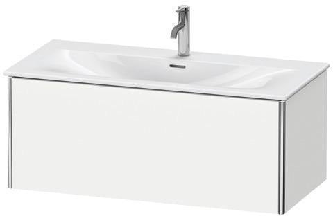 Duravit Waschtischunterbau XSQUARE 1010 mm wandhängend für Viu 234410 in Taupe Matt