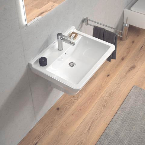 Duravit Halbsäule Starck 3 von Philippe Starck – Keramik, weiß, 315x170x320 mm