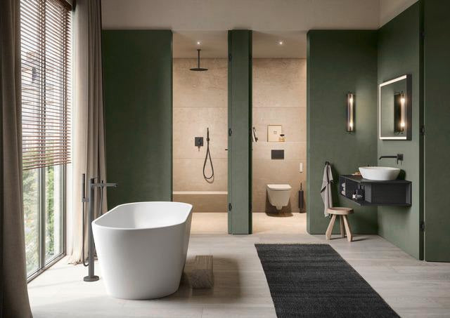 DURAVIT C.1 Einhebel-Waschtischmischer Unterputz 225 mm Schwarz Matt ohne Zugstange