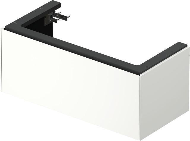 DURAVIT White Tulip Waschtischunterbau 984 mm Nordic Weiß Seidenmatt 1 Auszug
