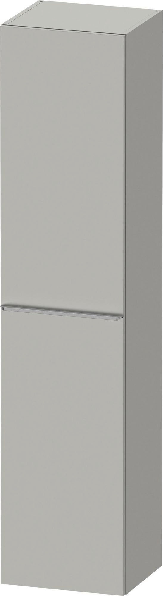 DURAVIT D-Neo Hochschrank 400x360x1760 mm, 1 Tür links, Eiche Schwarz – Matt, Soft-Close